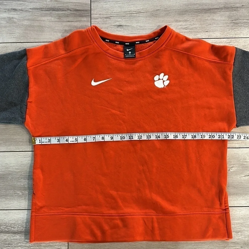 Nike Tops Nike Clemson Tigers Sideline Crew Neck Sweatshirt Women's Medium